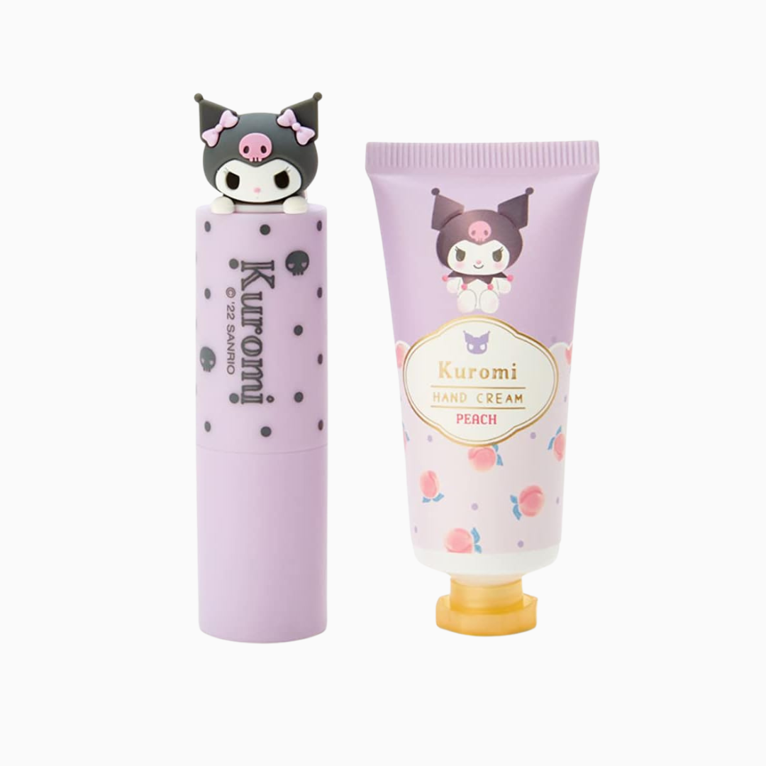Kuromi Lip Cream & Hand Cream Set – Peach