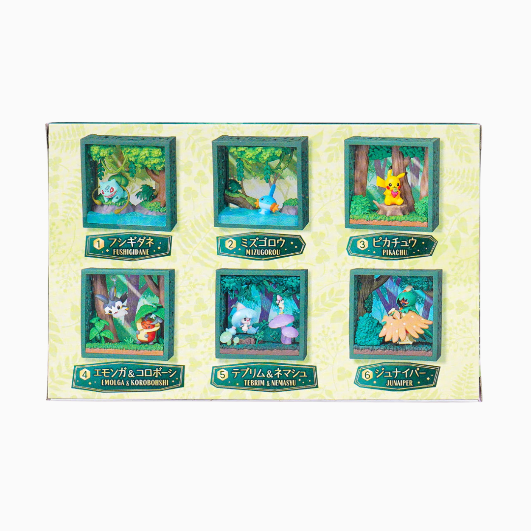Pokemon Deep Woods Frame Blind Box Re-ment