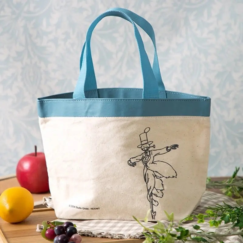 Howl's Moving Castle Canvas Lunch Bag