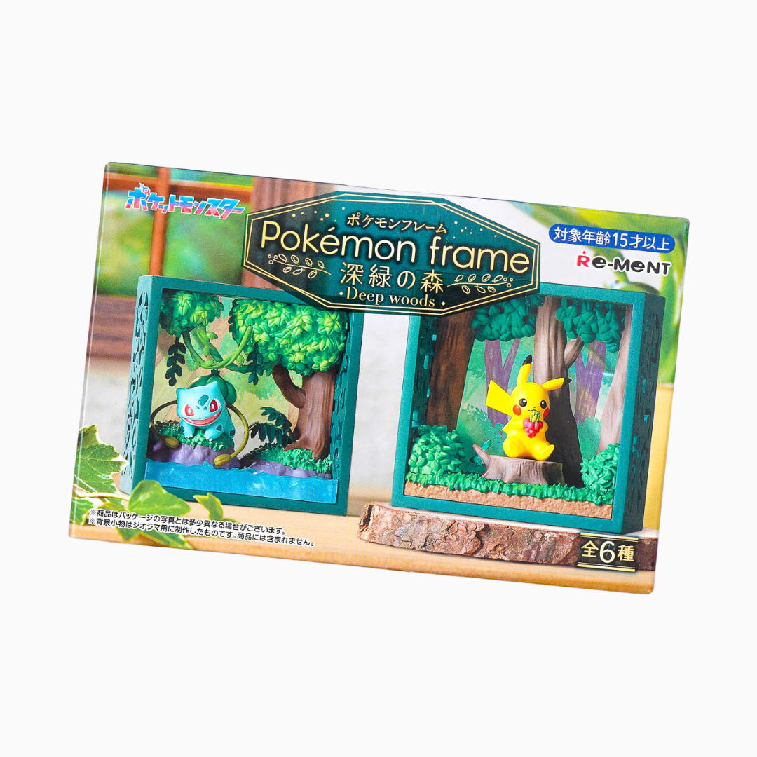 Pokemon Deep Woods Frame Blind Box Re-ment