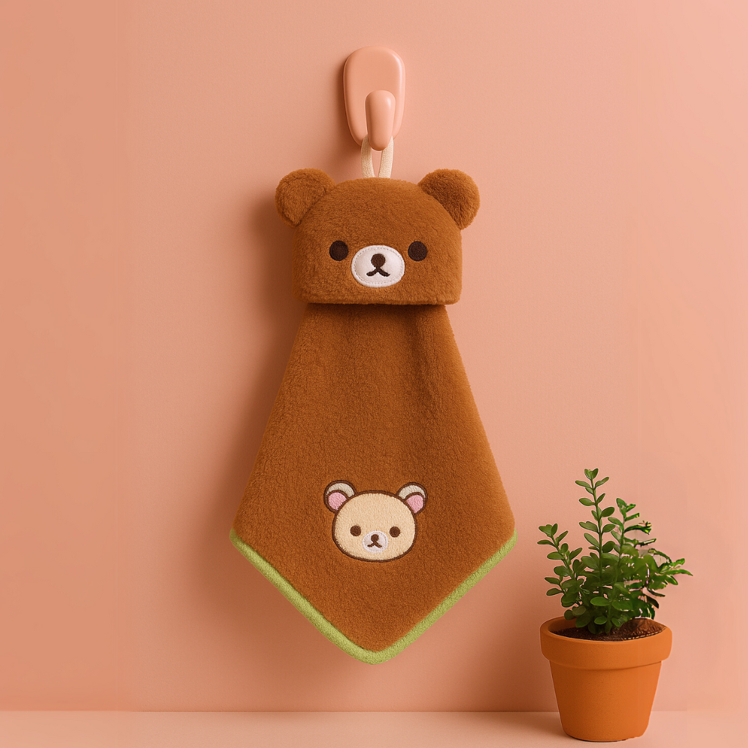 Rilakkuma Folding Hanging Towel