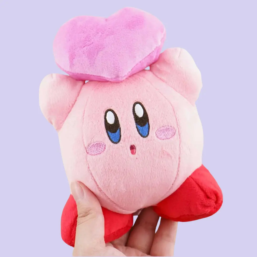 Kirby Love Heart Plush