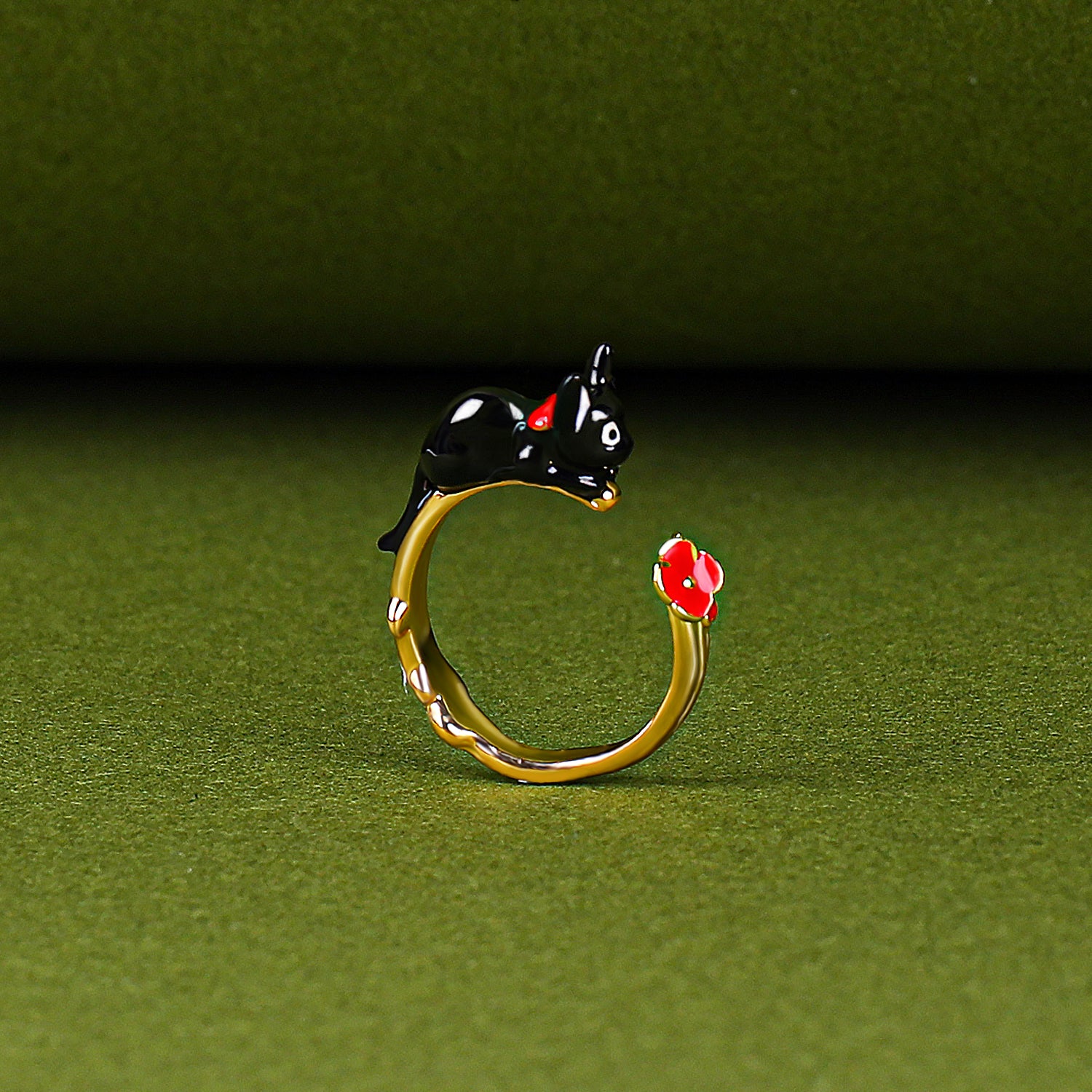 Jiji Hand Painted Floral Ring – Kiki’s Delivery Service PRE-ORDER