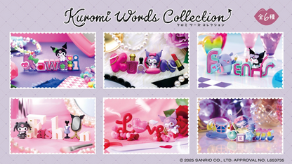 Kuromi Words Re-Ment