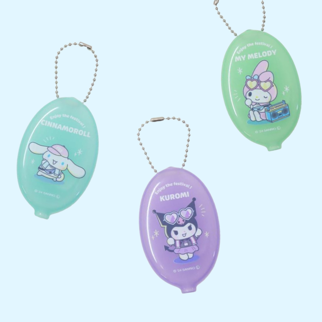 Sanrio Festival Key Ring Coin Case (Mystery Character)