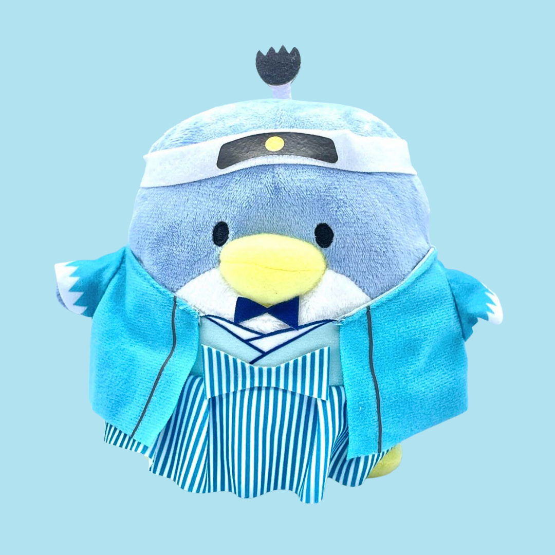 Tuxedo Sam Plush in Traditional Japanese Hakama Sanrio