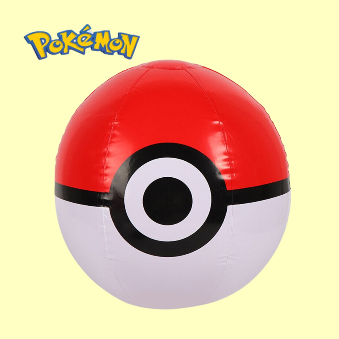 Pokemon Inflatable Poke Ball Beach Ball – Kinda Kawaii