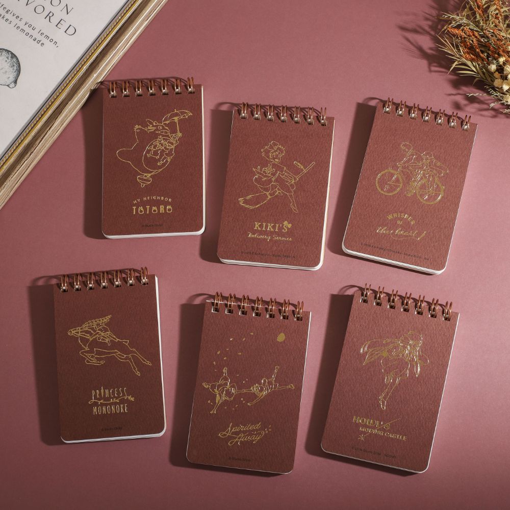 Studio Ghibli Spiral Notebook – Memo Pad