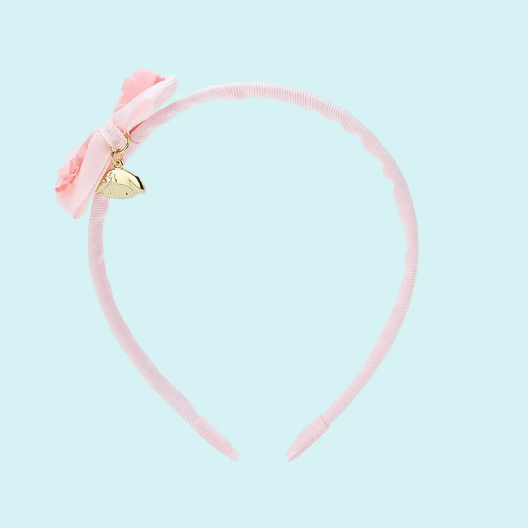 My Melody Sanrio Headbad with Gold Charm