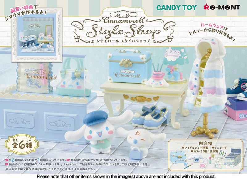 Cinnamoroll Style Shop Re-Ment
