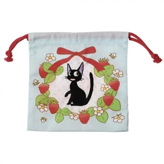 Jiji Strawberry Garden Drawstring Bag – Kiki’s Delivery Service